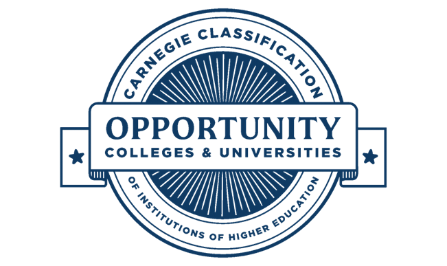 The Carnegie Classification seal, for use with The Ohio State University at Mansfield